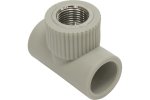 Tebo 031040305 C--TB-Gr Тройник комб. вн.р. 25x1/2" (серый цв.)