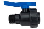 Tebo 017032303 CN-TB ПНД Кран шаровой разъемный 32 x 1" нар. резьба