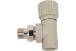 Tebo 031060411 C--TB-Gr Вентиль для радиаторов угловой 1v 20x1/2" (серый цв.)
