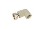 Tebo 031031002 C--TB-Gr Угольник с накидной гайкой 1v 20x3/4"(серый цв.)