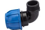 Tebo 017030714 CN-TB ПНД Отвод разъемный нар. резьба 75 x 2.1/2"