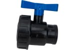 Tebo 017032005 CN-TB ПНД Кран шаровой разъемный вн./вн. 1.1/2"