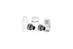 Tebo 030061112 C--TB Комплект №4 3/4 (Терм.угл.с колпачком 25x3/4, кл.запорный угл. 25x3/4, терм. головка)
