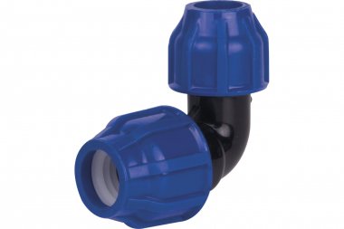 Фотография товара 'Tebo 8332 TR-TB ПНД Отвод разъёмный переходной 40 x 32'