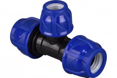 Фотография товара 'Tebo 017031150 CN-TB ПНД Тройник переxодной 110 x 75 x 110'