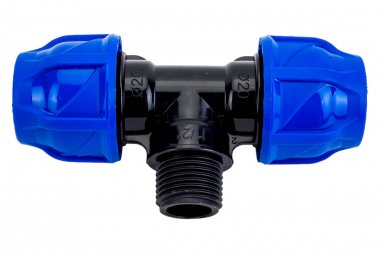 Фотография товара 'Tebo T-ПНД.Тр.5.20-12.CN CN-TB ПНД Тройник нар. резьба 20 x 1/2" x 20'