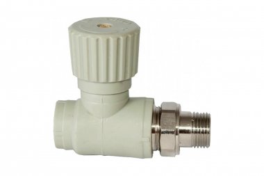 Фотография товара 'Tebo 031060404 C--TB-Gr Вентиль для радиаторов прямой 1v 25x3/4" (серый цв.)'