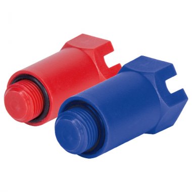 Фотография товара 'Tebo 006170102 RU-TB Заглушка длинная 1/2" синяя'