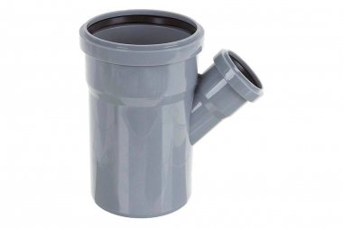 Фотография товара 'Tebo 013020423 RU-TB ПП Тройник канализационный 110-50 45 град.'