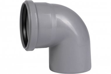 Фотография товара 'Tebo 013020320 RU-TB ПП Отвод канализационный 110 87,5 град.'