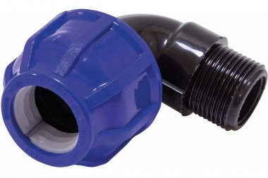 Фотография товара 'Tebo T-ПНД.О.5.25-34.CN CN-TB ПНД Отвод разъемный нар. резьба 25 x 3/4"'