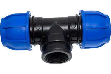 Фотография товара 'Tebo T-ПНД.Тр.4.63-2.CN CN-TB ПНД Тройник вн. резьба 63 x 2" x 63'