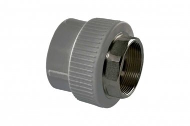 Фотография товара 'Tebo 031020608 C--TB-Gr Муфта комб. нар.р. 32x1/2" (серый цв.)'