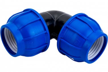 Фотография товара 'Tebo T-ПНД.О.0.90-90.CN CN-TB ПНД Отвод разъёмный 90 x 90'