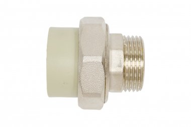 Фотография товара 'Tebo 016022108 TR-TB-Gr Муфта комб. разъемная нар.р.(американка) 32x1" O-ring'