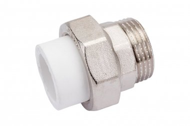 Фотография товара 'Tebo 015022106 TR-TB Муфта комб. разъемная нар.р.(американка) 25x1" O-ring'