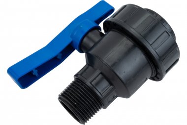 Фотография товара 'Tebo BFM343400 TR-TB ПНД Кран шаровой разъемный вн./нар. 3/4"'