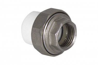 Фотография товара 'Tebo 015022002 TR-TB Муфта комб. разъемная вн.р.(американка) 20x1/2" O-ring'