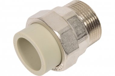 Фотография товара 'Tebo 016020909 TR-TB-Gr Муфта комб. разъемная нар.р. 32x1.1/4" (серый цв.)'