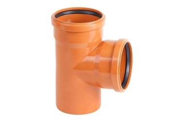 Фотография товара 'Tebo 041040115 RU-TB ПП Тройник канализационный наружн. 160-160 87,5 град.'