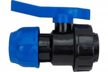 Фотография товара 'Tebo T-ПНД.Кш.4.32-1.CN CN-TB ПНД Кран шаровой разъемный 32 x 1" вн. резьба'