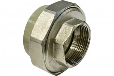 Фотография товара 'Tebo 016022011 TR-TB-Gr Муфта комб. разъемная вн.р.(американка) 50x1.1/2" O-ring'