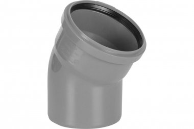 Фотография товара 'Tebo 013020318 RU-TB ПП Отвод канализационный 110 45 град.'