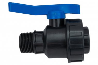 Фотография товара 'Tebo 017032203 CN-TB ПНД Кран шаровой разъемный вн./нар. 1"'