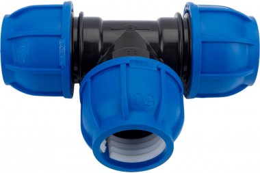 Фотография товара 'Tebo T-ПНД.Тр.0.50-50-50.CN CN-TB ПНД Тройник разъёмный 50 x 50 x 50'