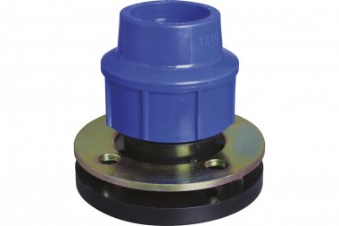 Фотография товара 'Tebo 017033221 CN-TB ПНД Фланцевое соединение 110x4" с ответн. фланц. кольцом ст.3'