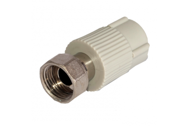 Фотография товара 'Tebo 031021706 C--TB-Gr Муфта с накидной гайкой 25x3/4" (серый цв.)'