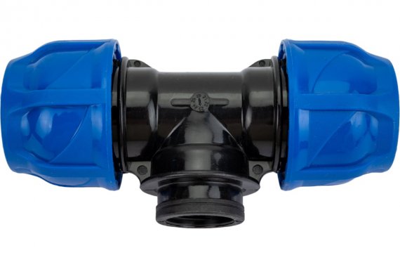 Фотография товара 'Tebo T-ПНД.Тр.4.25-12.CN CN-TB ПНД Тройник вн. резьба 25 x 1/2" x 25'