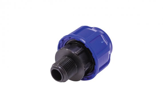 Фотография товара 'Tebo T-ПНД.М.5.25-12.CN CN-TB ПНД Муфта нар. резьба 25 x 1/2"'