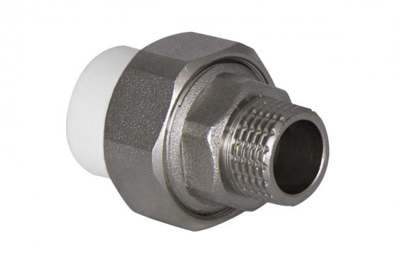 Фотография товара 'Tebo 015020903 TR-TB Муфта комб. разъемная нар.р. 20x3/4"'