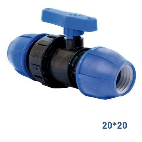 Фотография товара 'Tebo BV2020000 TR-TB ПНД Кран шаровой разъемный 20 x 20'