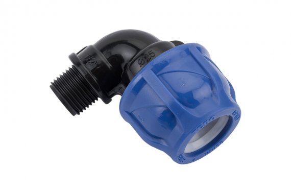 Фотография товара 'Tebo T-ПНД.О.5.25-12.CN CN-TB ПНД Отвод разъемный нар. резьба 25 x 1/2"'