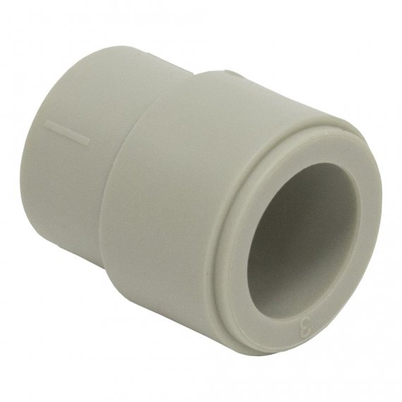 Фотография товара 'Tebo 016020262 TR-TB-Gr Муфта переходная вн.- нар. 75/63 (серый цв.)'