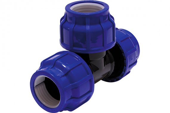 Фотография товара 'Tebo T-ПНД.Тр.0.75-50-75.CN CN-TB ПНД Тройник переxодной 75 x 50 x 75'