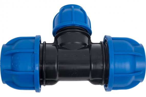 Фотография товара 'Tebo T-ПНД.Тр.0.40-25-40.CN CN-TB ПНД Тройник переxодной 40 x 25 x 40'