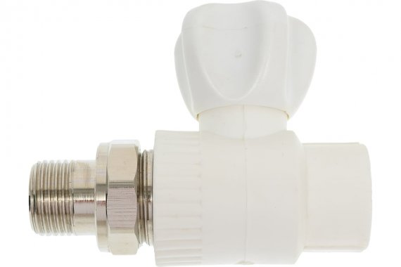 Фотография товара 'Tebo 030060201 C--TB Шаровой кран для радиаторов прямой 1v 20x1/2"'