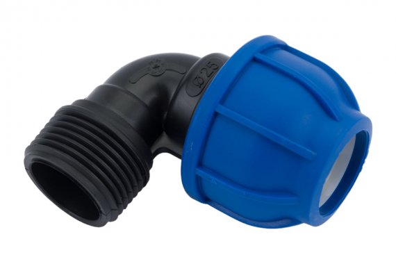 Фотография товара 'Tebo T-ПНД.О.5.25-1.CN CN-TB ПНД Отвод разъемный нар. резьба 25 x 1"'