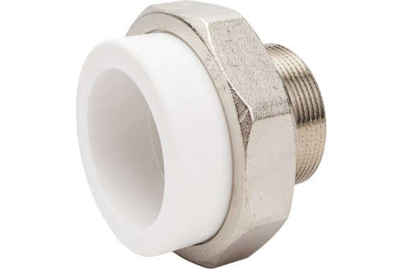 Фотография товара 'Tebo 015022112 TR-TB Муфта комб. разъемная нар.р.(американка) 63x2" O-ring'