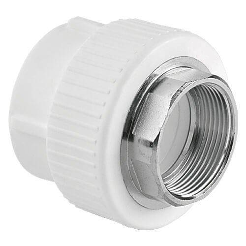 Фотография товара 'Tebo 016020515 TR-TB-Gr Муфта комб. вн.р. 110x4" под ключ (серый цв.)'