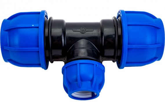 Фотография товара 'Tebo 017031135 CN-TB ПНД Тройник переxодной 63 x 40 x 63'