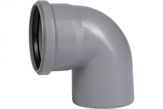 Фотография товара 'Tebo 013020320 RU-TB ПП Отвод канализационный 110 87,5 град.'