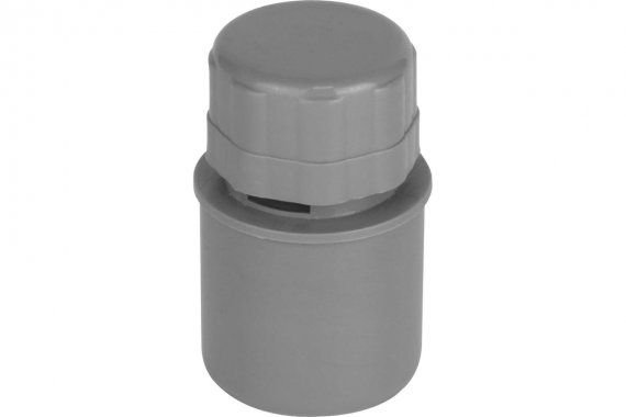 Фотография товара 'Tebo 013021304-1 RU-TB ПП Вакуумный клапан серый D 50'