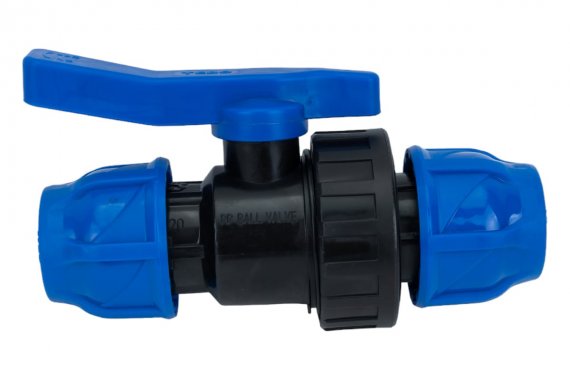 Фотография товара 'Tebo T-ПНД.Кш.0.20-20.CN CN-TB ПНД Кран шаровой разъемный 20 x 20'