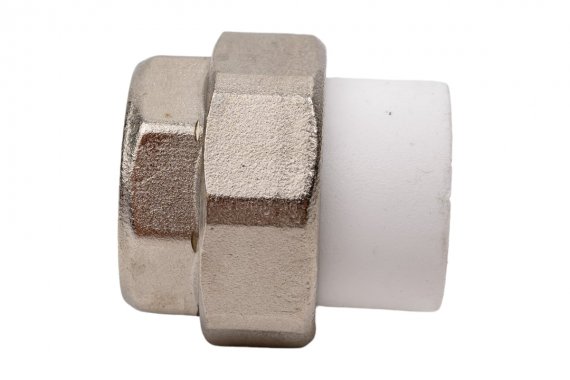 Фотография товара 'Tebo 015022003 TR-TB Муфта комб. разъемная вн.р.(американка) 20x3/4" O-ring'