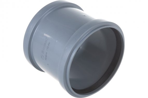 Фотография товара 'Tebo 13020203 RU-TB ПП Муфта канализационная двухраструбная 50'