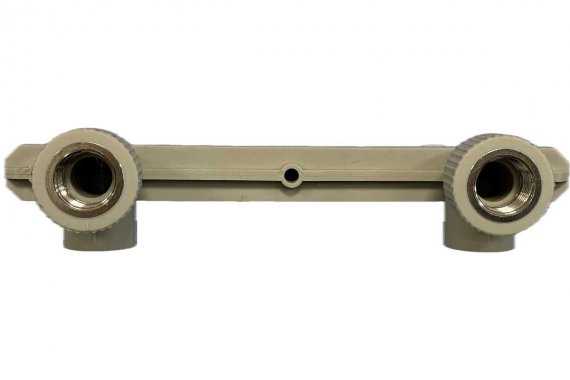 Фотография товара 'Tebo 031093801 R-TB-Gr Настенный комплект для смесителя вн.р. 1v 20x1/2" (серый цв.)'